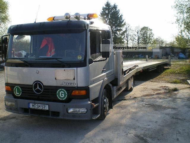2001 Mercedes-Benz  Atego 823 Auto Transporters / Double floor (- Z. .. Truck over 7.5t Car carrier photo