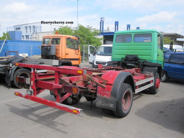 Mercedes truck chassis dimensions #2