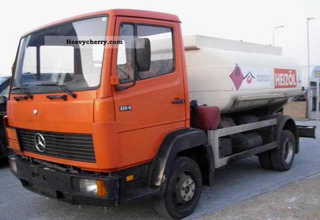 1986 Mercedes-Benz  814 tankers Van or truck up to 7.5t Tank body photo