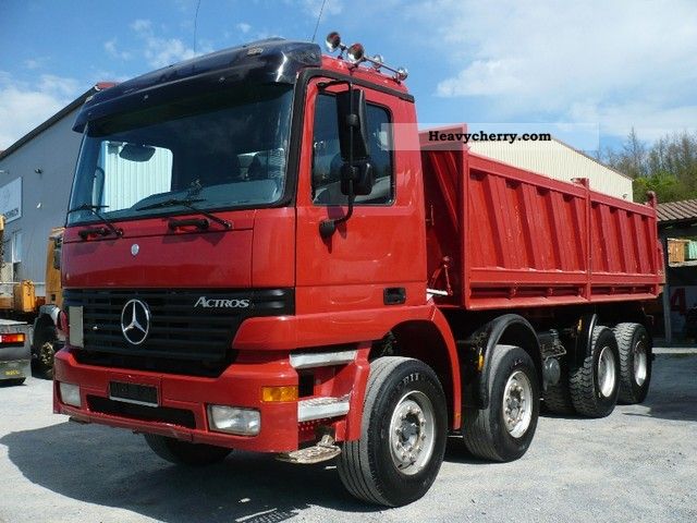 2000 Mercedes-Benz  3243 8x4 tipper air Tüv 03/2013! Truck over 7.5t Tipper photo
