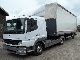 2006 Mercedes-Benz  823 Atego cab 2 gr. +1 Axle Tautliner toll killer Van or truck up to 7.5t Stake body and tarpaulin photo 1