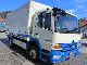 2000 Mercedes-Benz  1223 L Atego tarpaulin platform tail lift 1.5 t Truck over 7.5t Stake body and tarpaulin photo 1