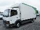 Mercedes-Benz  Atego 815 refrigerated body with loading tailgate 2004 Refrigerator body photo
