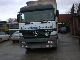 1999 Mercedes-Benz  1831 tilt Truck over 7.5t Stake body and tarpaulin photo 1