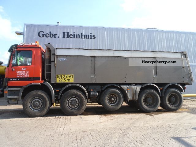 2003 Mercedes-Benz  Actros 47.43 10x8x6 Truck over 7.5t Tipper photo