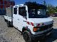 1991 Mercedes-Benz  609 Van or truck up to 7.5t Stake body and tarpaulin photo 1