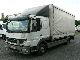 2008 Mercedes-Benz  Atego 822 / bunk Van or truck up to 7.5t Stake body and tarpaulin photo 2