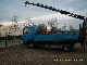 1996 Mercedes-Benz  917 with rear crane Truck over 7.5t Stake body photo 3