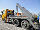 2000 Mercedes-Benz  2540 Actros 6x2 Atlas loader / switch Truck over 7.5t Dumper truck photo 3
