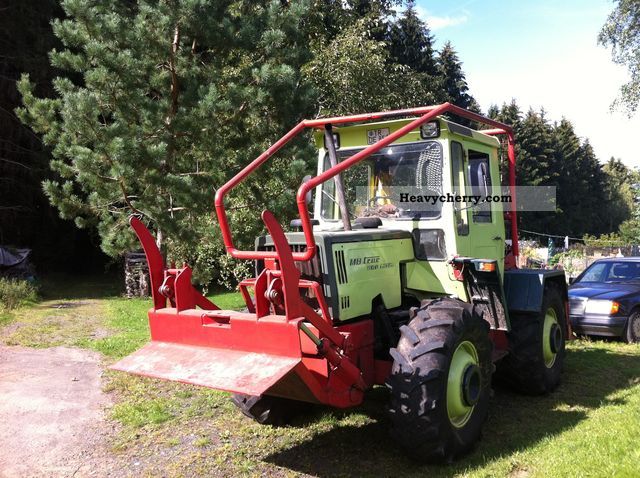 1988 Mercedes-Benz  MB-TRAC 900 Turbo Agricultural vehicle Forestry vehicle photo