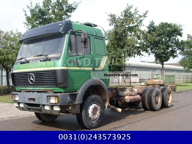1992 Mercedes-Benz  2648 S 6x4 retarder Truck over 7.5t Chassis photo