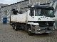 1997 Mercedes-Benz  2531L 6x2 building platform with rear crane Truck over 7.5t Stake body photo 1