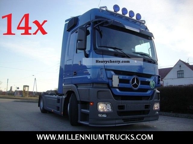 2009 Mercedes-Benz  Actros Mega Space 1844 / 14st /! Good For Russia! Semi-trailer truck Standard tractor/trailer unit photo