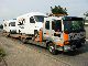 Mercedes-Benz  Atego 818L with building and car transport trailer 2004 Car carrier photo