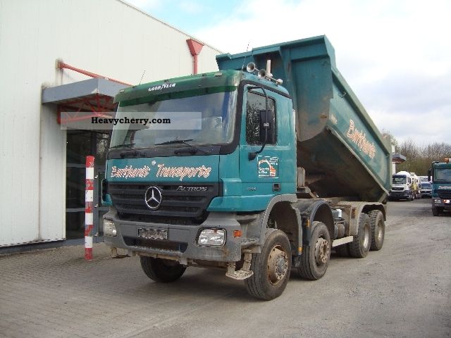 2004 Mercedes-Benz  Actros 4144 8x6 Meiller - Dump Truck Truck over 7.5t Tipper photo