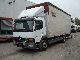 Mercedes-Benz  1223 Atego Truck - Semi with fifth 2004 Stake body and tarpaulin photo