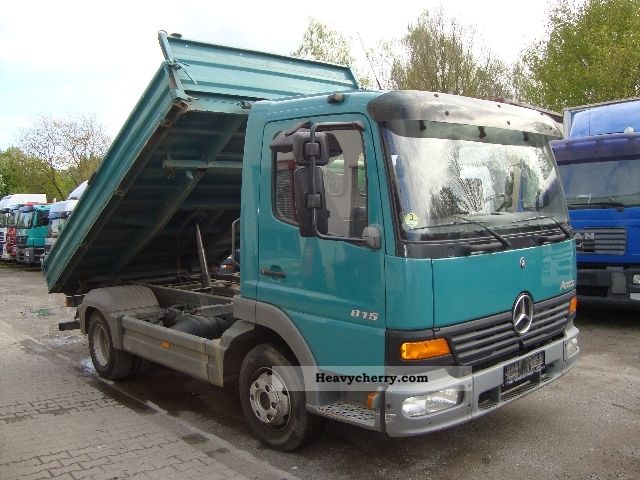 2004 Mercedes-Benz  815 Meiller tipper Scahtl-Euro 3 - 93611 km Van or truck up to 7.5t Three-sided Tipper photo
