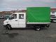 1996 Mercedes-Benz  412 Double Cab Van or truck up to 7.5t Stake body and tarpaulin photo 4