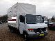 2001 Mercedes-Benz  512 D plane Sprieg. Ladebordw org. 28 tkm / HU new Van or truck up to 7.5t Stake body and tarpaulin photo 1