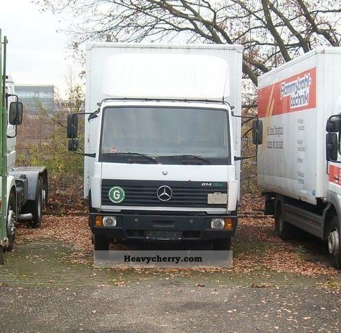 1997 Mercedes-Benz  814 Van or truck up to 7.5t Box photo