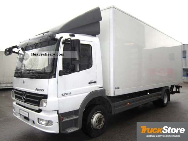 2009 Mercedes-Benz  Atego 1224 L AHK Air Euro5 Truck over 7.5t Box photo