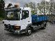 2002 Mercedes-Benz  1018 Hook Multilift Euro3 with container Truck over 7.5t Roll-off tipper photo 1
