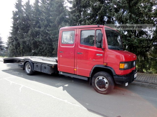 1994 Mercedes-Benz  814DOKA tow winch Vario E-HU-NEW Van or truck up to 7.5t Car carrier photo