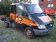2003 Mercedes-Benz  Sprinter 208 CDI small accident Van or truck up to 7.5t Stake body photo 1