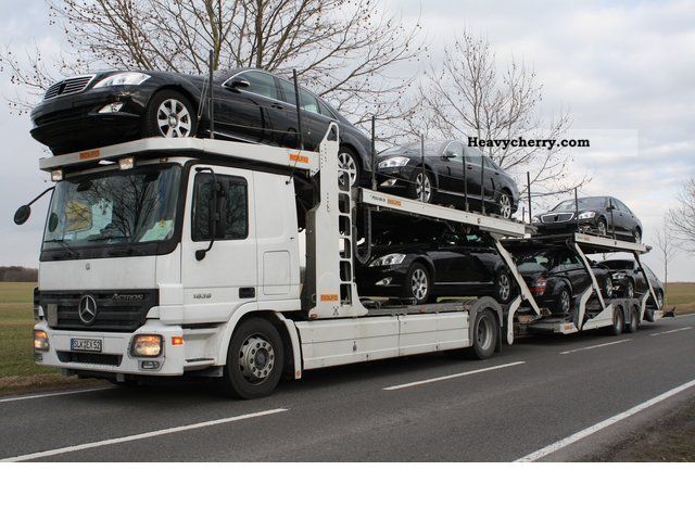 2007 Mercedes-Benz  Actros 1836 LL Autotransporter Truck over 7.5t Car carrier photo
