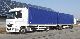 Mercedes-Benz  1850 LL Megaspace with HBB 2004 Stake body and tarpaulin photo