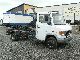 1999 Mercedes-Benz  612 with Hook Hook Container City Van or truck up to 7.5t Roll-off tipper photo 4