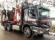 2002 Mercedes-Benz  2648 6x4 flatbed crane Truck over 7.5t Timber carrier photo 4