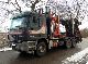 2002 Mercedes-Benz  2648 6x4 flatbed crane Truck over 7.5t Timber carrier photo 7