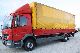 2006 Mercedes-Benz  Atego 1218L II-LBW of 7.10 m Platform 1.Hand! Truck over 7.5t Stake body and tarpaulin photo 1