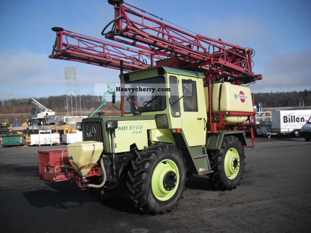 Mercedes Benz Mb Trac 800 With Hardi Sprayer 1986