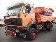 Mercedes-Benz  2031 4x4 snow removal, highway, side-mounted, 1996 Three-sided Tipper photo