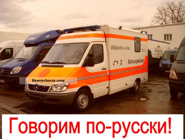 2005 Mercedes-Benz  316 CDI ambulance Van or truck up to 7.5t Ambulance photo