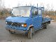 1995 Mercedes-Benz  709 D DoKa dual tires Van or truck up to 7.5t Stake body photo 2