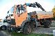 1991 Mercedes-Benz  1717 AK tipper + crane + Frontanbaup (Without Shafel Truck over 7.5t Three-sided Tipper photo 11