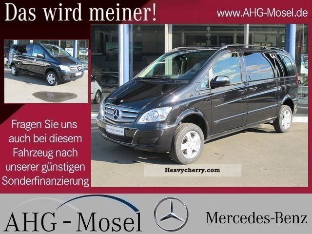 2011 Mercedes-Benz  Viano 2.2 CDI Ambiente * 4x4 * PTS * AUTOMATIC * NAVI Van or truck up to 7.5t Estate - minibus up to 9 seats photo