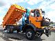 Mercedes-Benz  SK 1831 with crane and salt spreaders 4x4 1995 Tipper photo