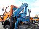 1995 Mercedes-Benz  SK 1831 with crane and salt spreaders 4x4 Truck over 7.5t Tipper photo 6