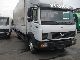 1995 Mercedes-Benz  MB 1117 Flatbed Plane Truck over 7.5t Stake body and tarpaulin photo 2