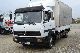 1995 Mercedes-Benz  814D PLATFORM WITH PLANE Van or truck up to 7.5t Stake body and tarpaulin photo 1