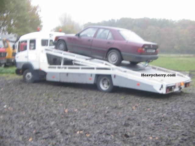 1989 Mercedes-Benz  814 car transporters Van or truck up to 7.5t Car carrier photo