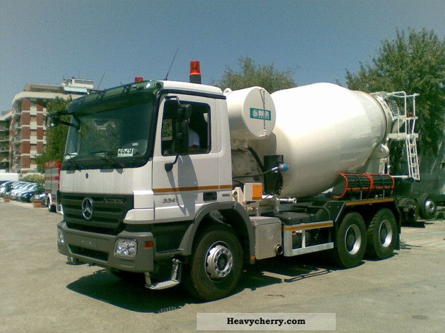 2012 Mercedes-Benz  Actros 3341 - NEW WITHOUT AUTHORIZATION Truck over 7.5t Cement mixer photo