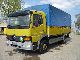 2000 Mercedes-Benz  Atego 1217 (815/817/1223/1228) * TOP * Switching LBW Truck over 7.5t Stake body and tarpaulin photo 1