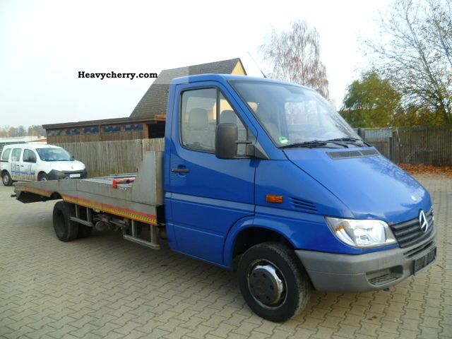 2004 Mercedes-Benz  Sprinter 316 CDI with Fitzel-Aluaufbau Van or truck up to 7.5t Car carrier photo