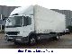 2009 Mercedes-Benz  Atego 1222 L, 7.15 mtr. long, canvas, EURO 5 Truck over 7.5t Stake body and tarpaulin photo 1