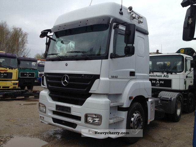 2006 Mercedes-Benz  1843 Axor 2006 climate Semi-trailer truck Standard tractor/trailer unit photo